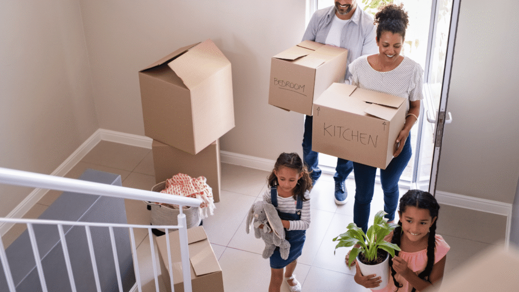 Family Moving In Together