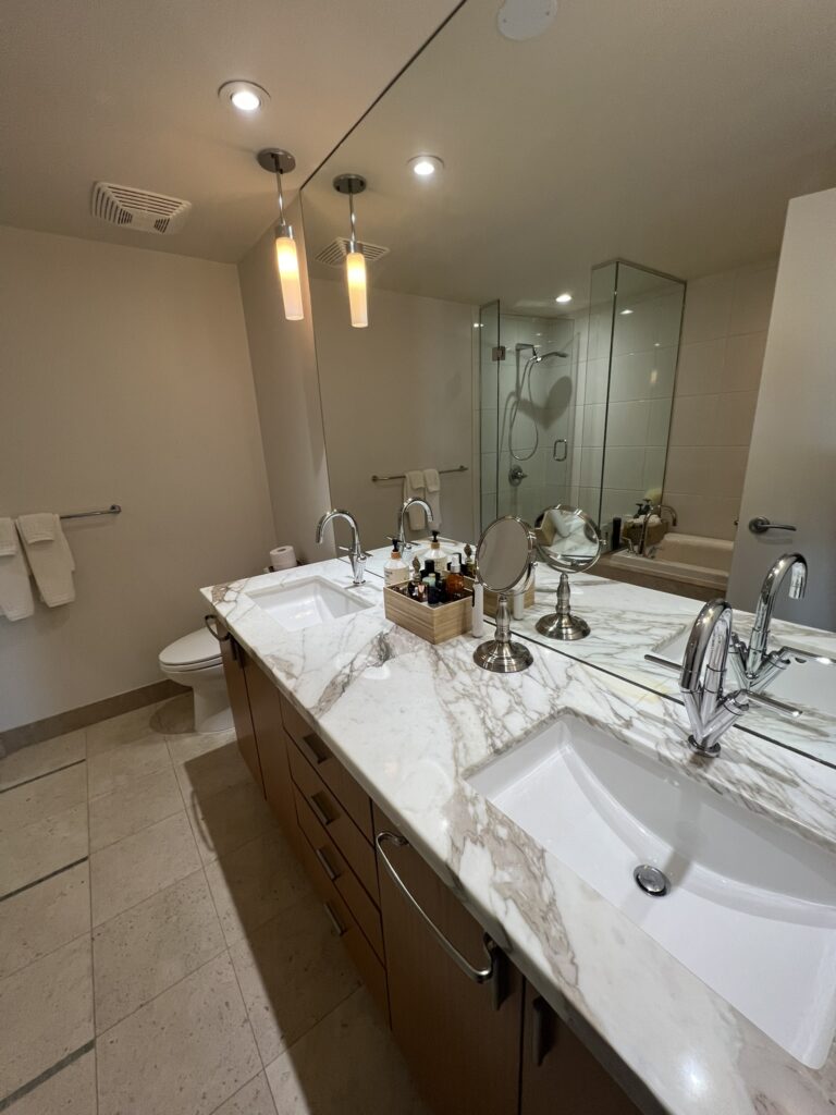 Deep Cleaning Luxury Bathroom in Richmond